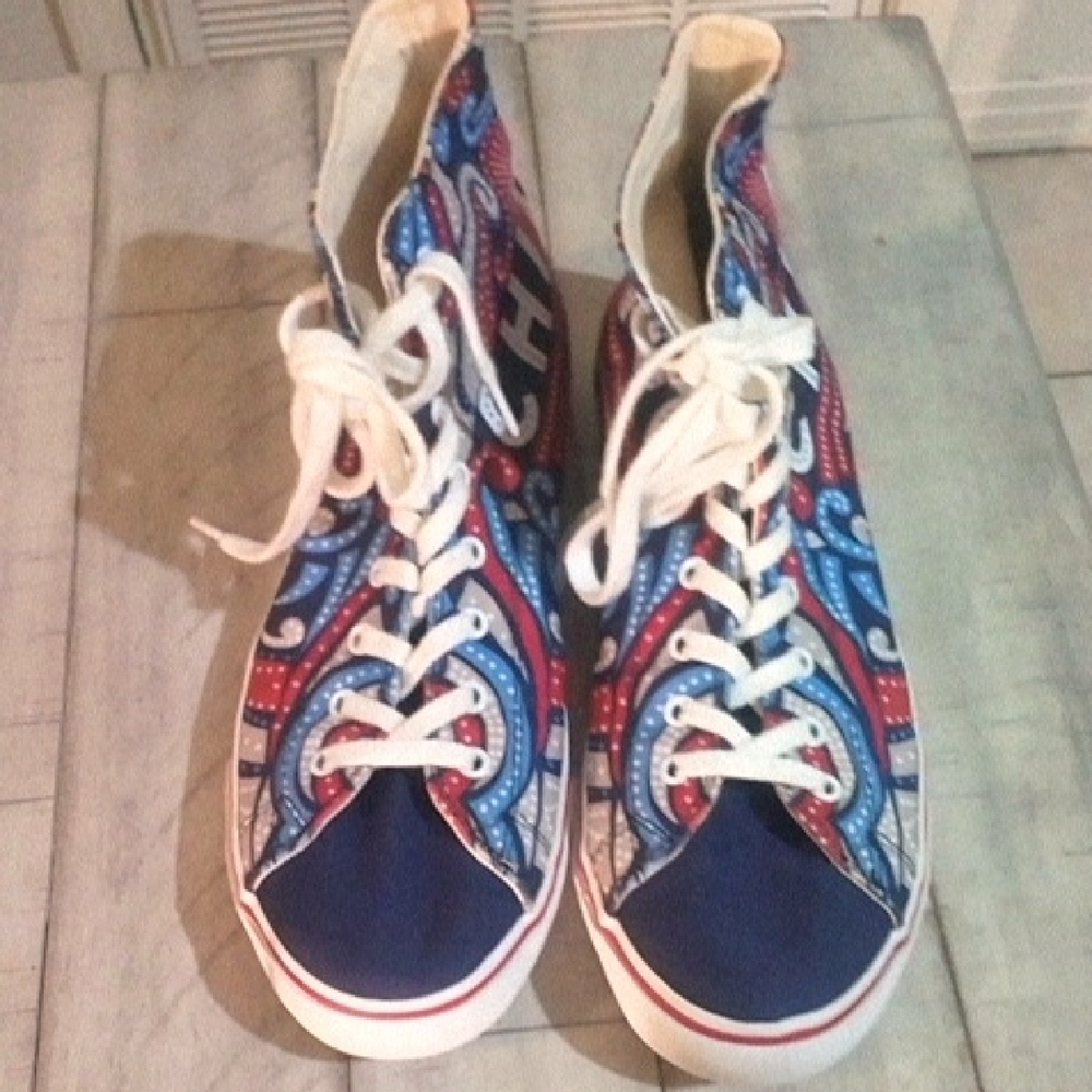 Inkkas Colorful High-Top Sneakers